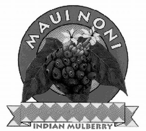 MAUI NONI INDIAN MULBERRY logo