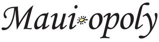 MAUI-OPOLY logo