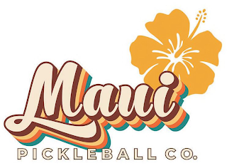 MAUI PICKLEBALL CO. logo