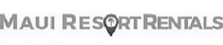 MAUI RESORT RENTALS logo