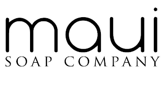 MAUI SOAP COMPANY logo