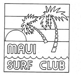 MAUI SURF CLUB logo