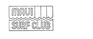 MAUI SURF CLUB logo