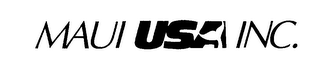 MAUI USA INC. logo