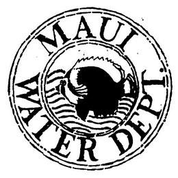 MAUI WATER DEPT. logo
