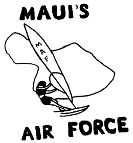 MAUI'S AIR FORCE logo