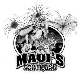 MAUI'S DOG HOUSE logo