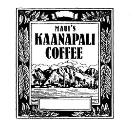 MAUI'S KAANAPALI COFFEE logo
