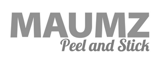 MAUMZ PEEL AND STICK logo