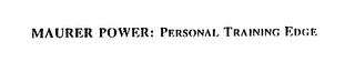 MAURER POWER: PERSONAL TRAINING EDGE logo