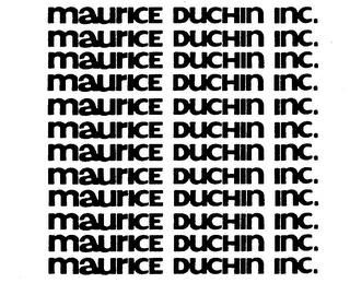 MAURICE DUCHIN INC. logo