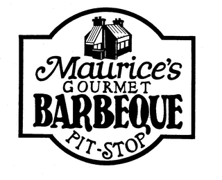 MAURICE'S GOURMET BARBEQUE PIT-STOP logo