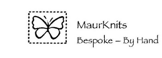 MAURKNITS BESPOKE - BY HAND logo