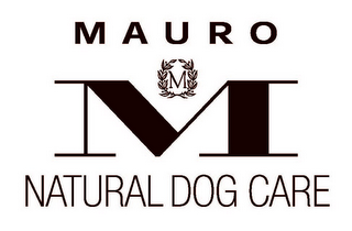 MAURO M NATURAL DOG CARE logo