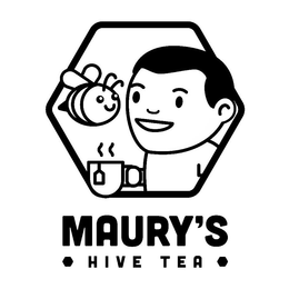 MAURY'S HIVE TEA logo