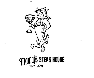 MAURY'S STEAK HOUSE TINY COVE logo