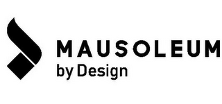 MAUSOLEUM BY DESIGN logo