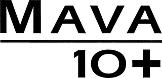 MAVA 10+ logo