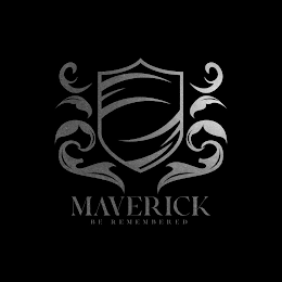 MAVERICK BE REMEMBERED logo