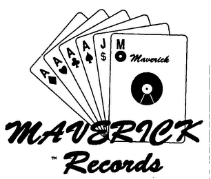 MAVERICK RECORDS MAVERICK logo