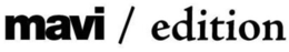 MAVI / EDITION logo