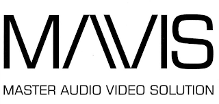 MAVIS MASTER AUDIO VIDEO SOLUTION logo