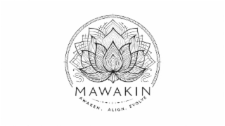 MAWAKIN AWAKEN. ALIGN. EVOLVE logo