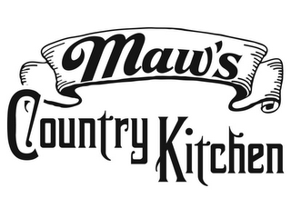 MAW'S COUNTRY KITCHEN logo
