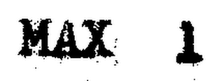 MAX 1 logo