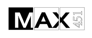 MAX 451 logo