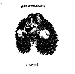 MAX-A-MILLION'S MUNCHIES logo