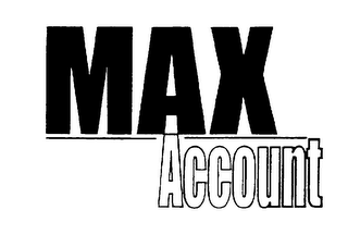 MAX ACCOUNT logo