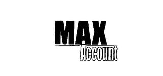 MAX ACCOUNT logo