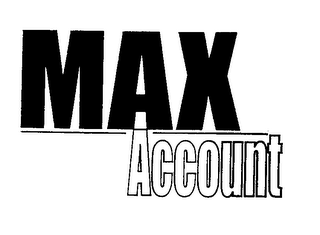 MAX ACCOUNT logo