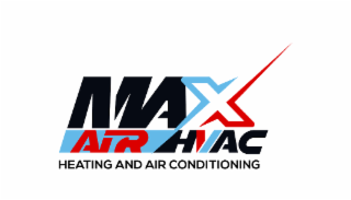 MAX AIR HVAC HEATING AND AIR CONDITIONING logo