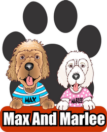 MAX AND MARLEE logo