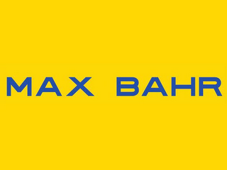 MAX BAHR logo