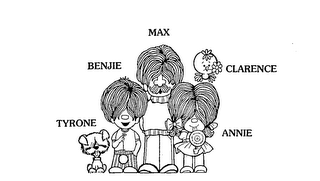 MAX BENJIE CLARENCE TYRONE ANNIE logo