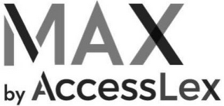 MAX BY ACCESSLEX logo