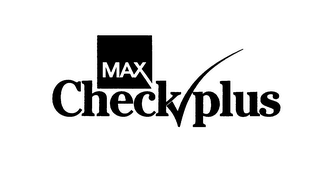MAX CHECK PLUS logo