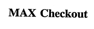 MAX CHECKOUT logo