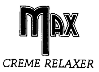 MAX CREME RELAXER logo