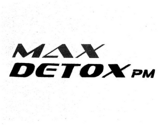 MAX DETOX PM logo