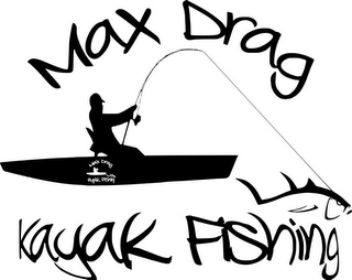 MAX DRAG KAYAK FISHING logo