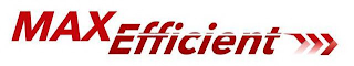 MAX EFFICIENT logo