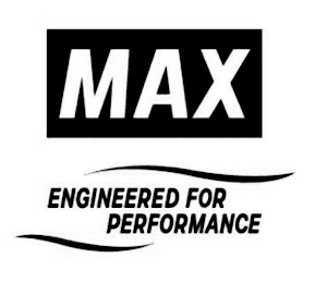 MAX ENGINEERED FOR PERFORMANCE logo