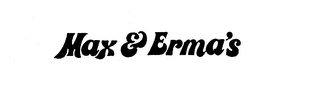 MAX & ERMA'S logo