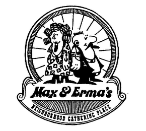 MAX & ERMA'S NEIGHBORHOOD GATHERING PLACE logo