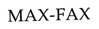 MAX-FAX logo