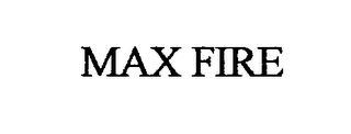 MAX FIRE logo